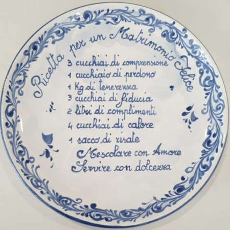 Piatto matrimonio - immagine 2